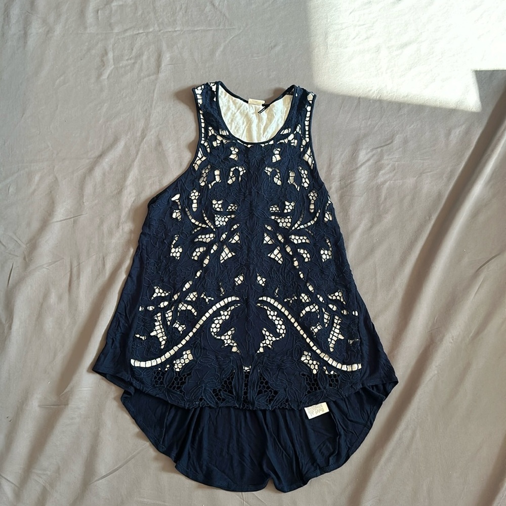 Akemi + Kin crocheted tank